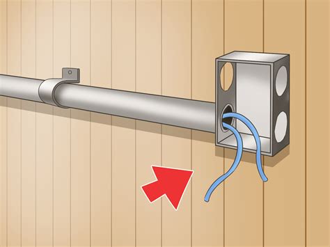 exterior metal conduit box install|metallic electrical conduit installation.